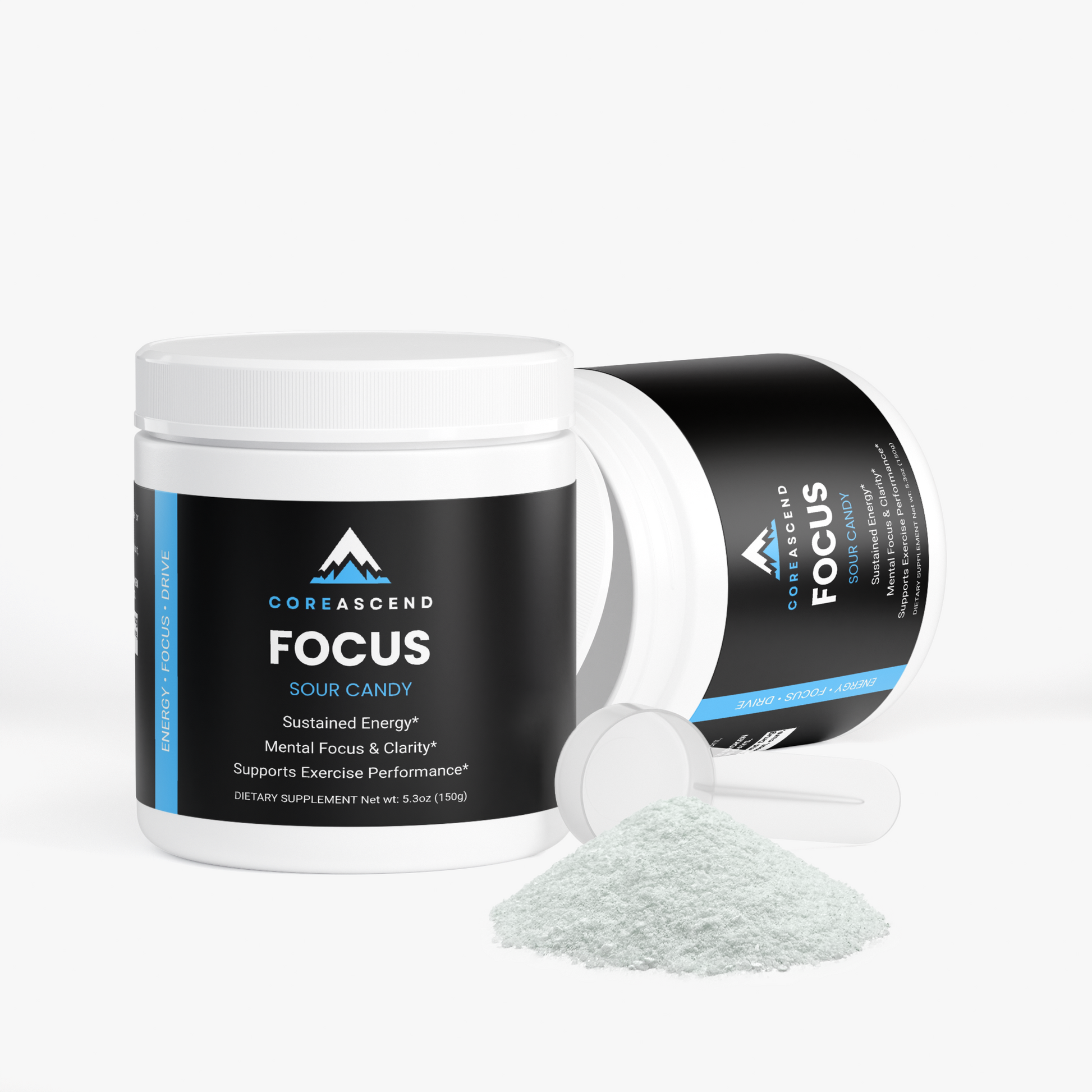 Focus Powder Sour Candy — Clean Energy, Mental Clarity & Zero Crash
