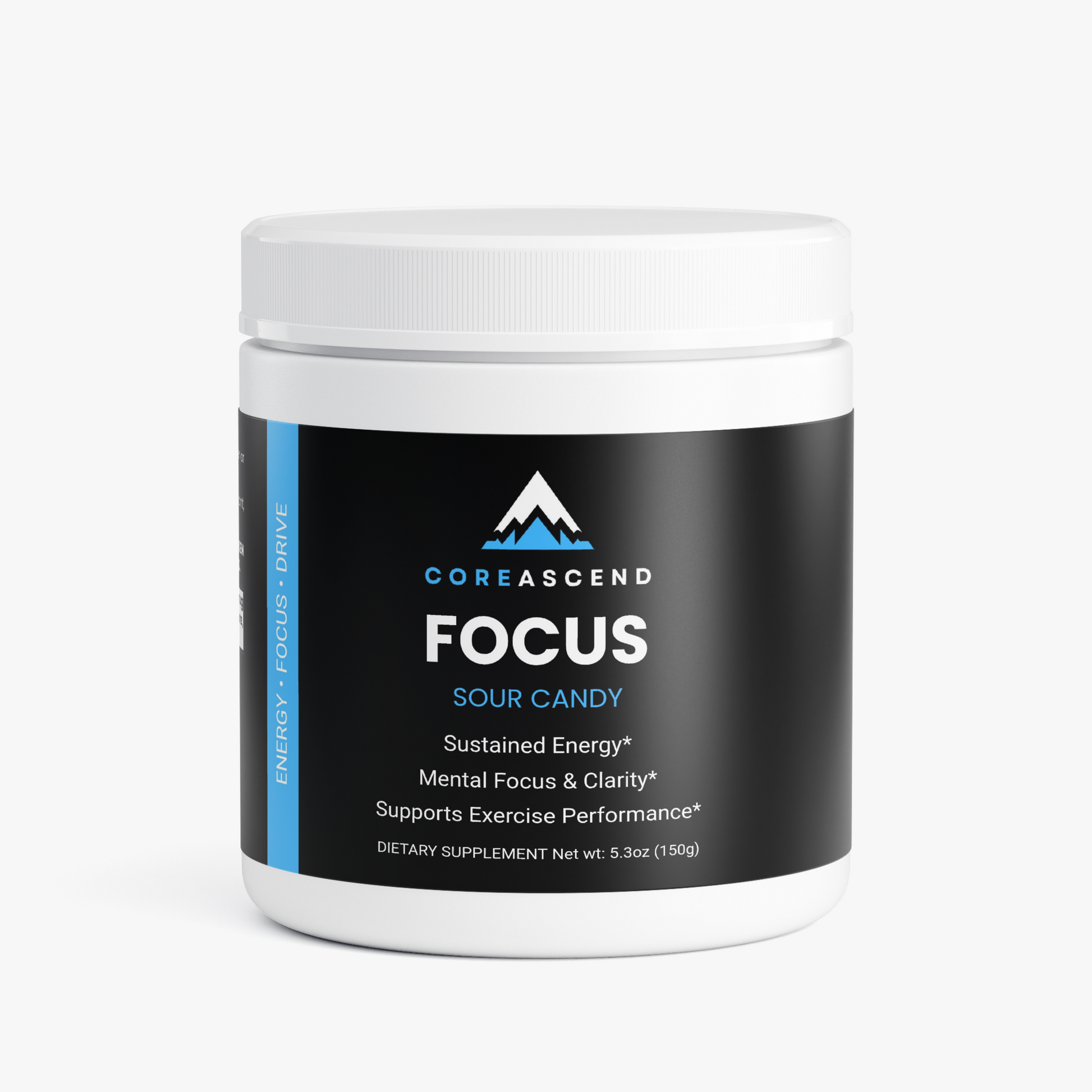 Focus Powder Sour Candy — Clean Energy, Mental Clarity & Zero Crash
