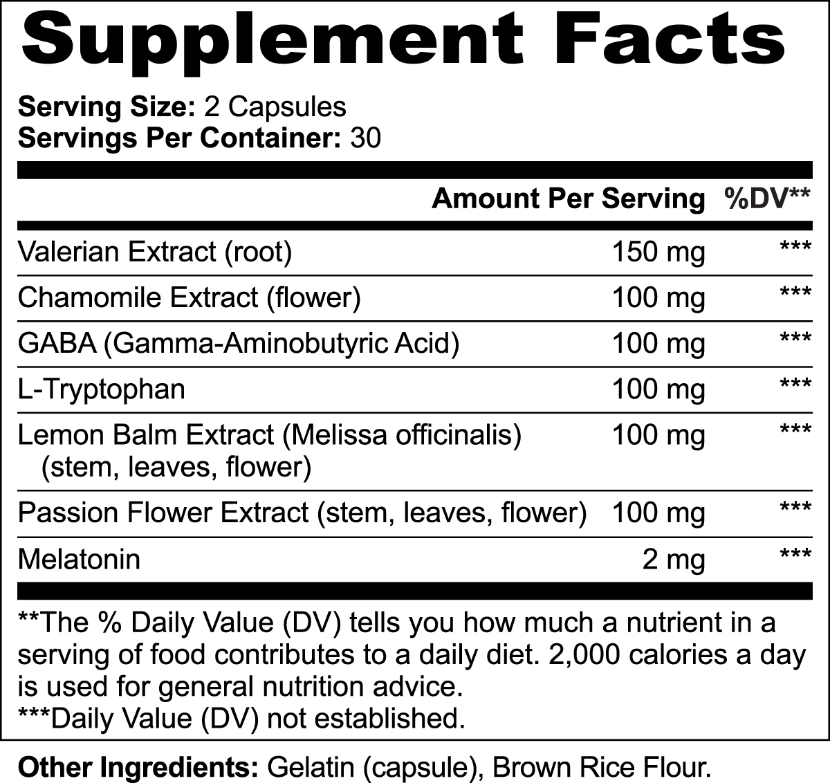 Sleep Formula 60 Capsules