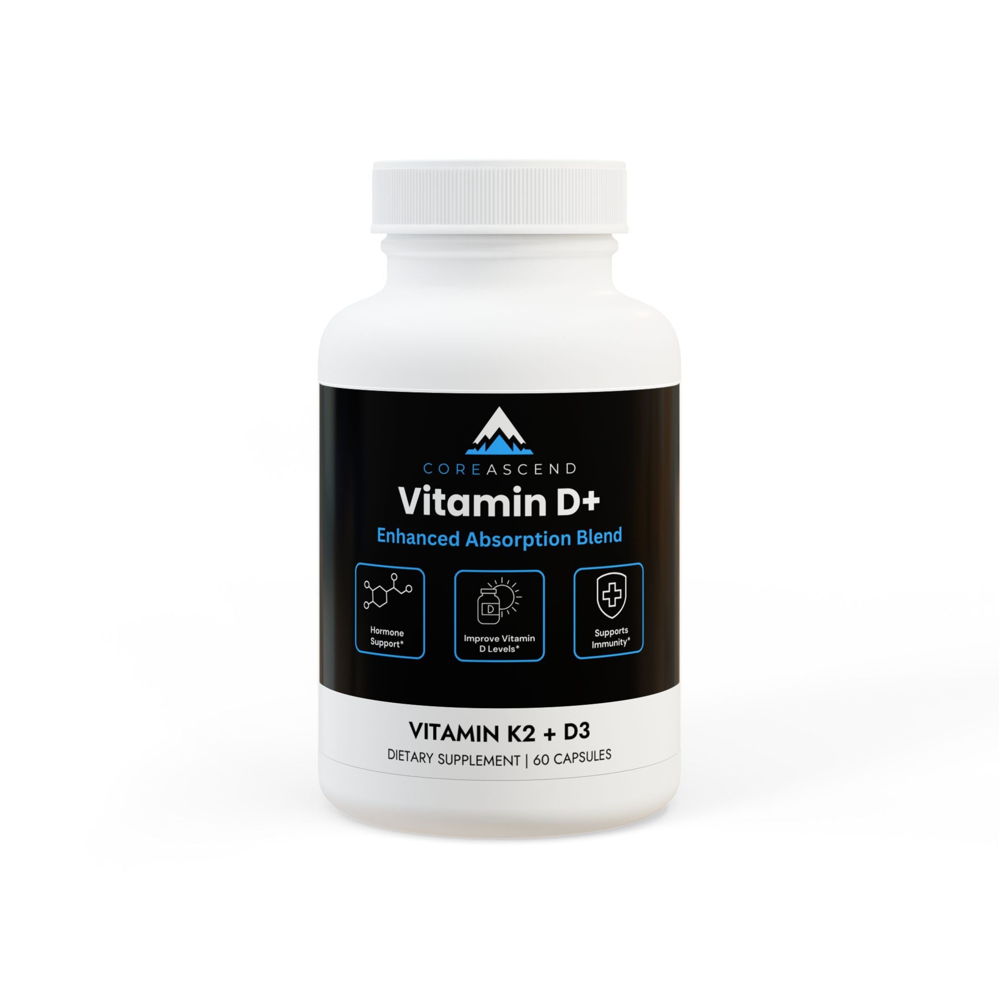 Vitamin D3 + K2 Enhanced Absorption Blend 60 Servings