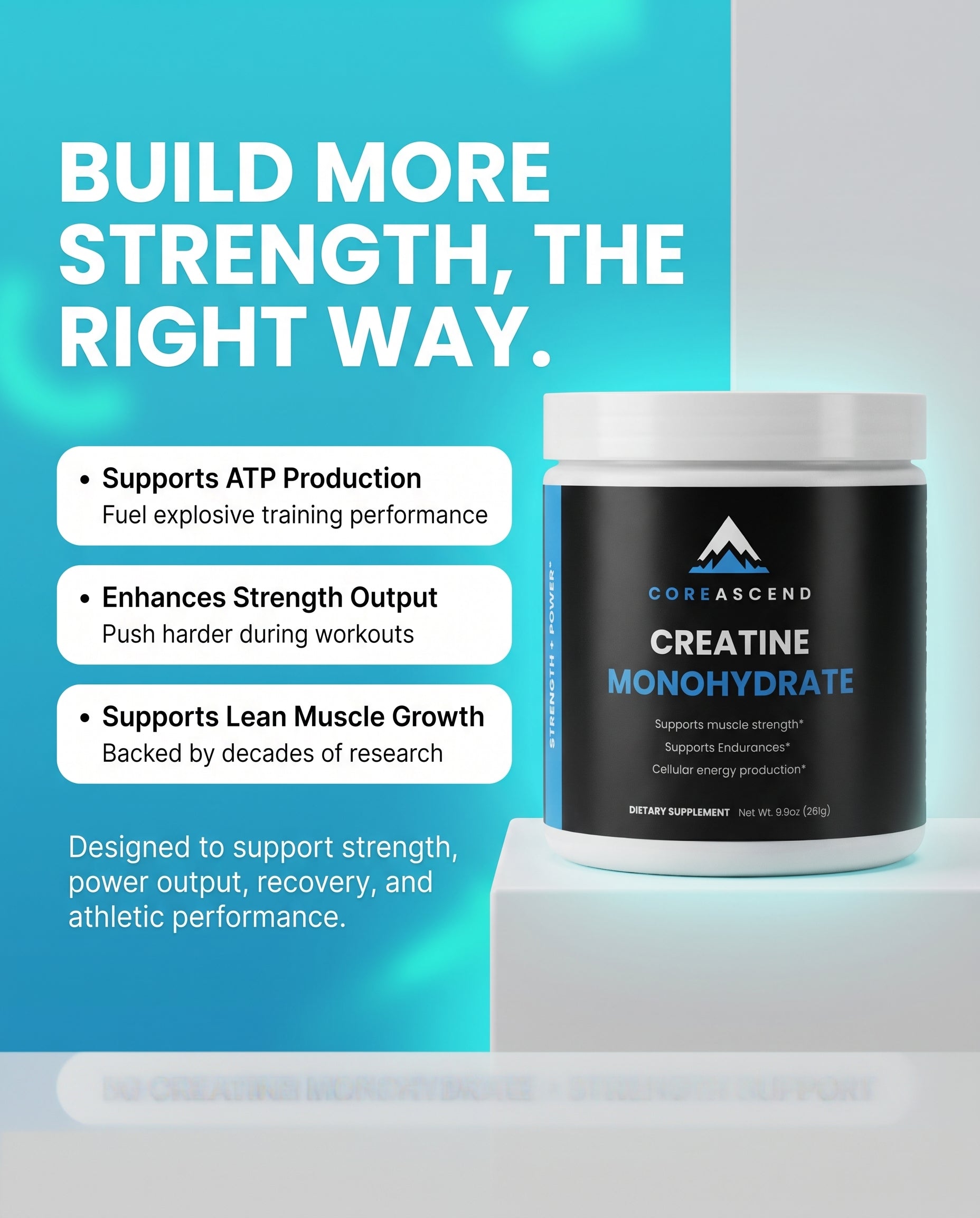 Creatine Monohydrate NEW 50 Servings!