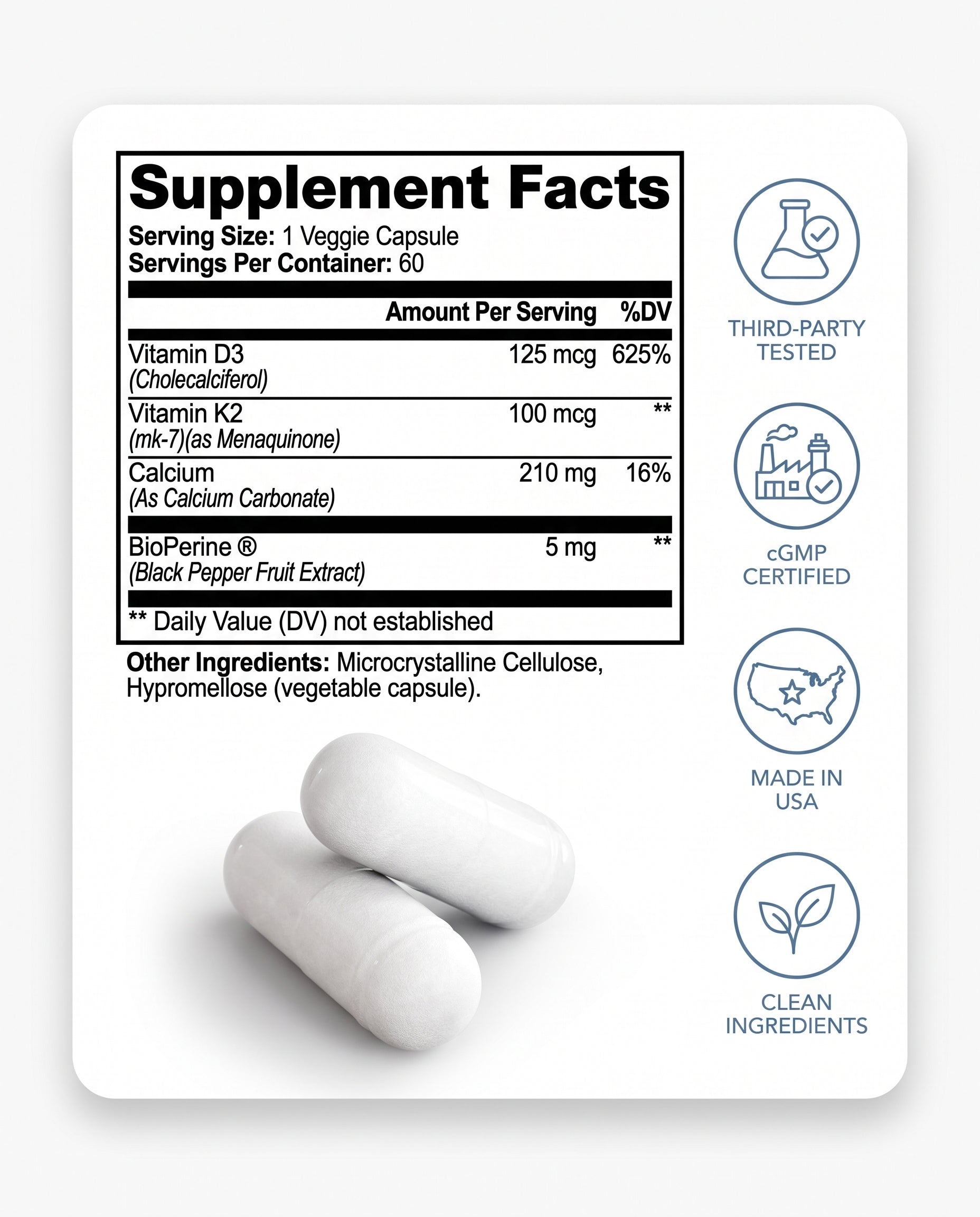 Vitamin D+ — Bone, Immunity & Hormone Support