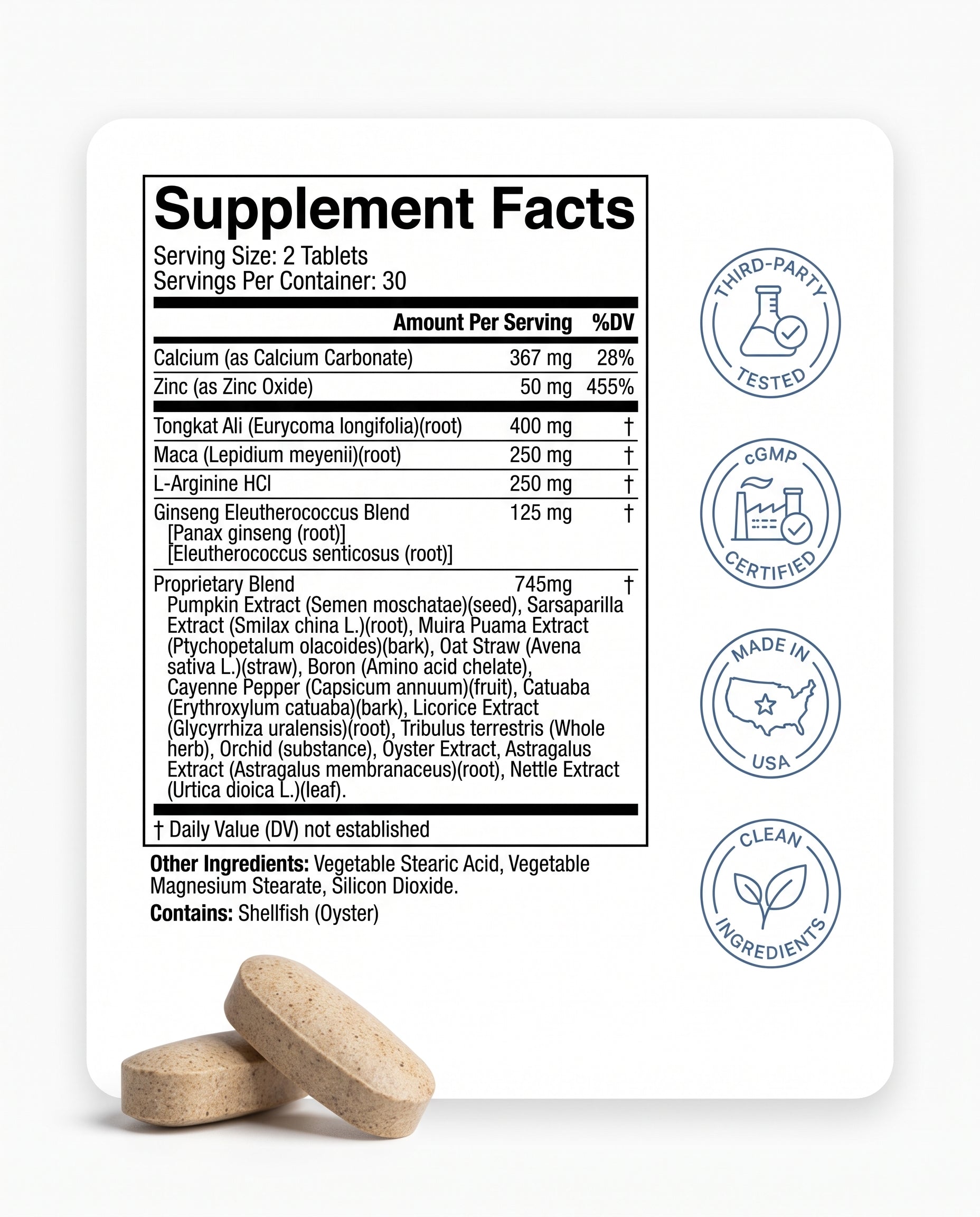 Test Ascend = Male Vitality & Performance Formula