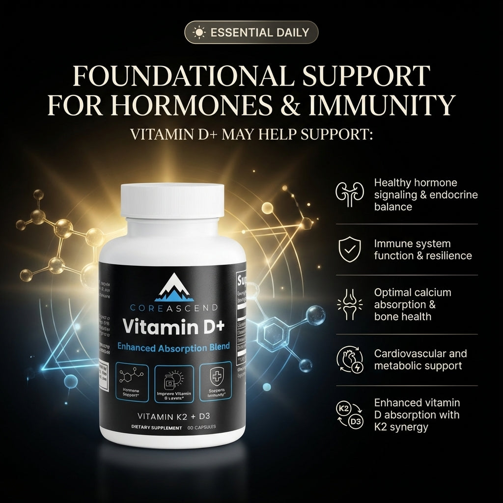 Vitamin D+ — Bone, Immunity & Hormone Support