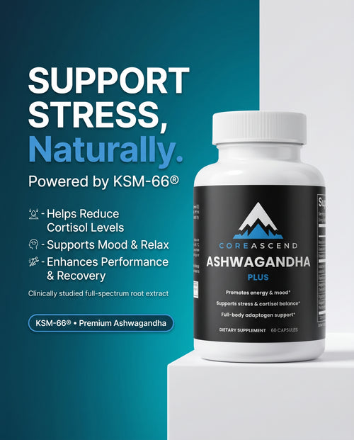Ashwagandha Plus — Stress Relief, Sleep & Hormone Balance