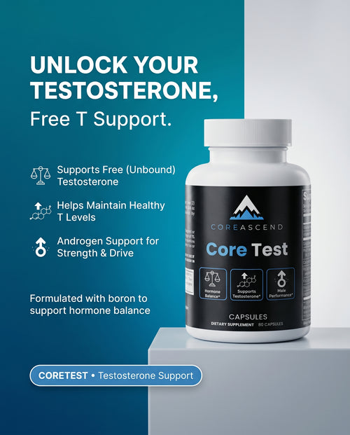 Core Test — Natural Testosterone & Vitality Support