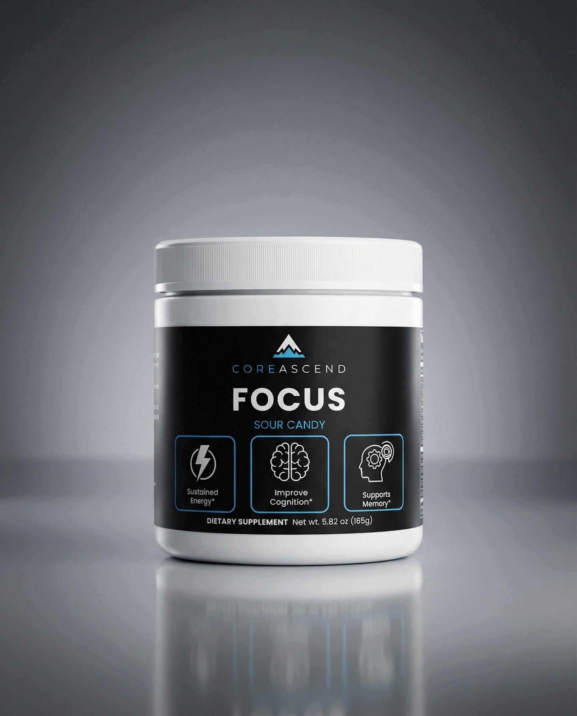 Focus Powder Sour Candy — Clean Energy, Mental Clarity & Zero Crash