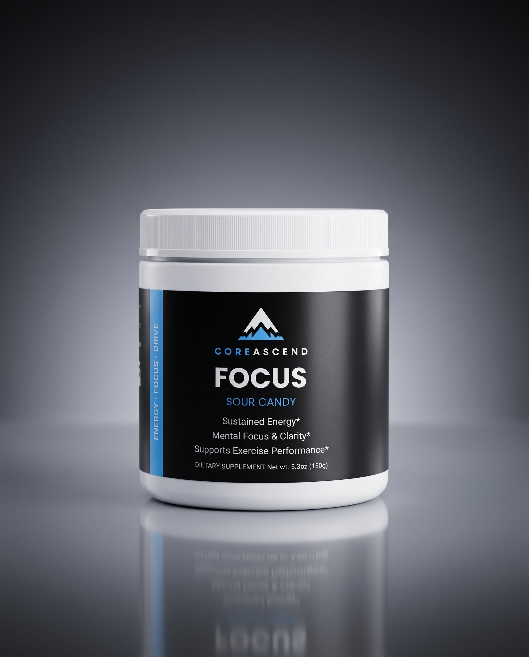 Focus Powder Sour Candy — Clean Energy, Mental Clarity & Zero Crash